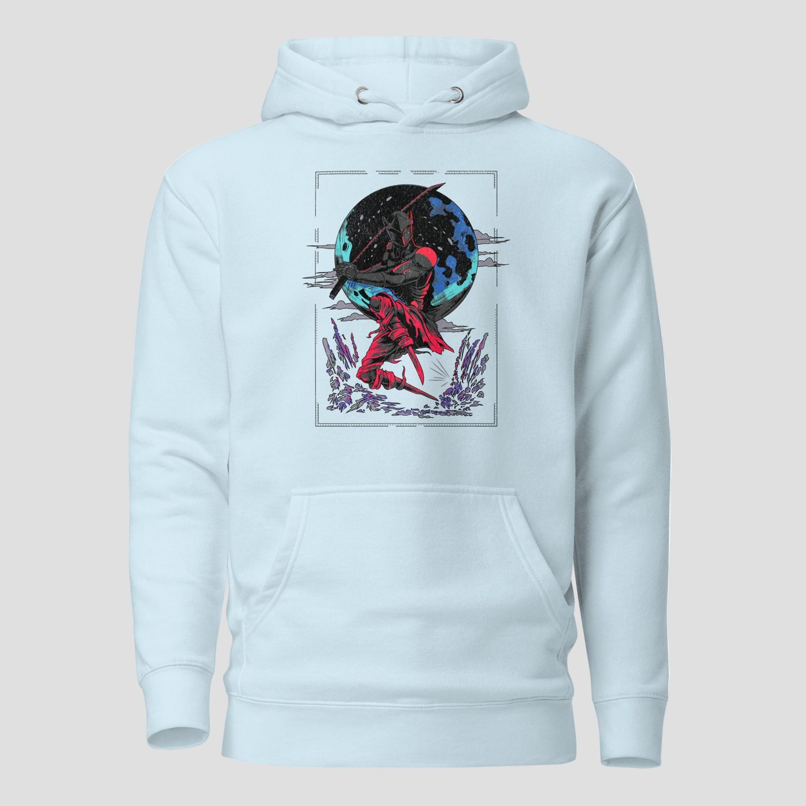 Lunaris Hoodie, Sky Blue