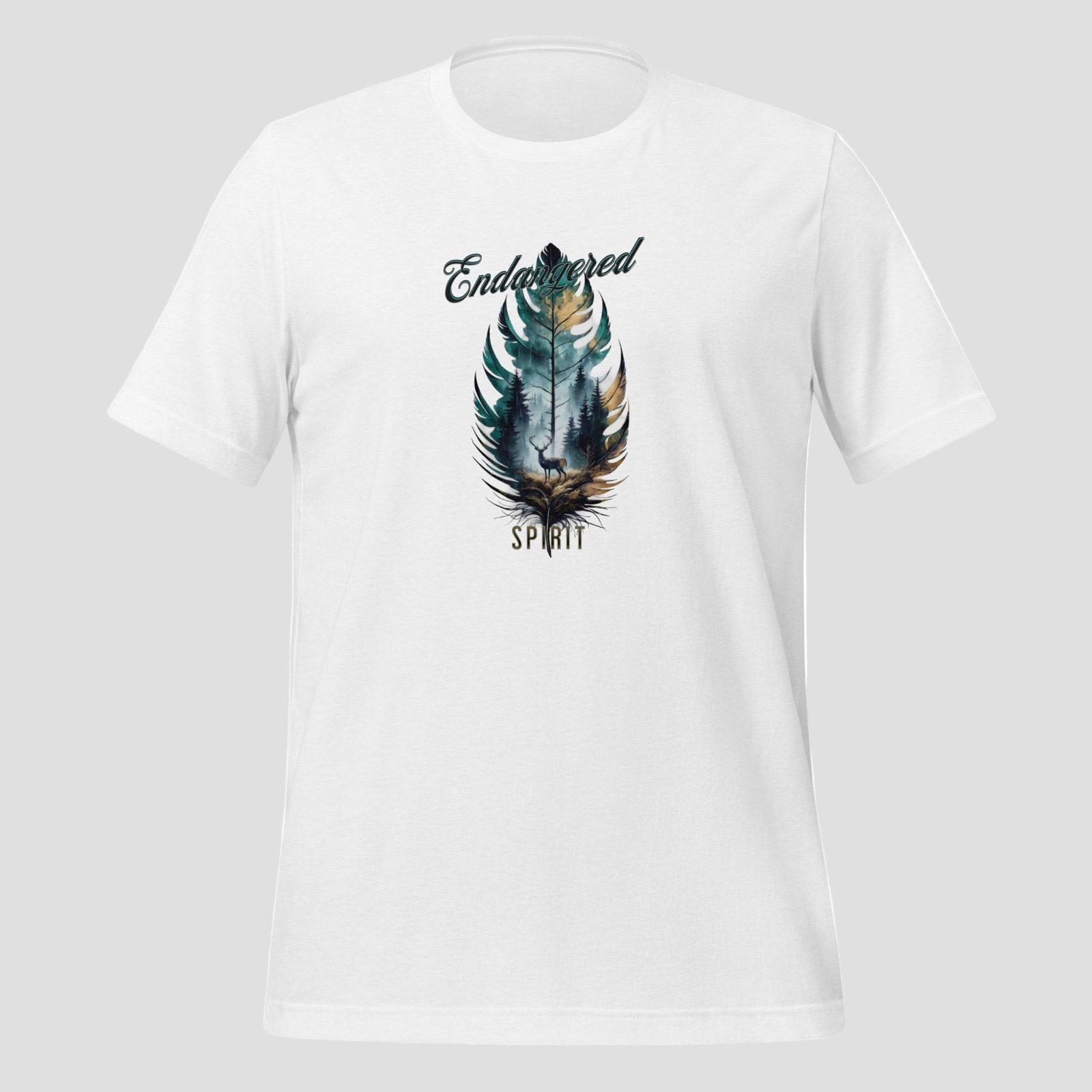 Endangered T-Shirt, Solid White Blend