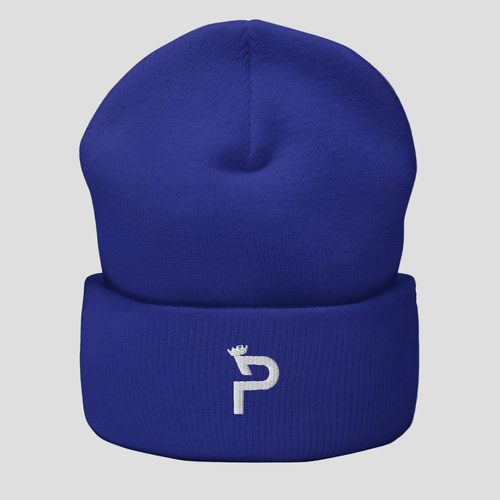 Royal Blue Cuffed Beanie