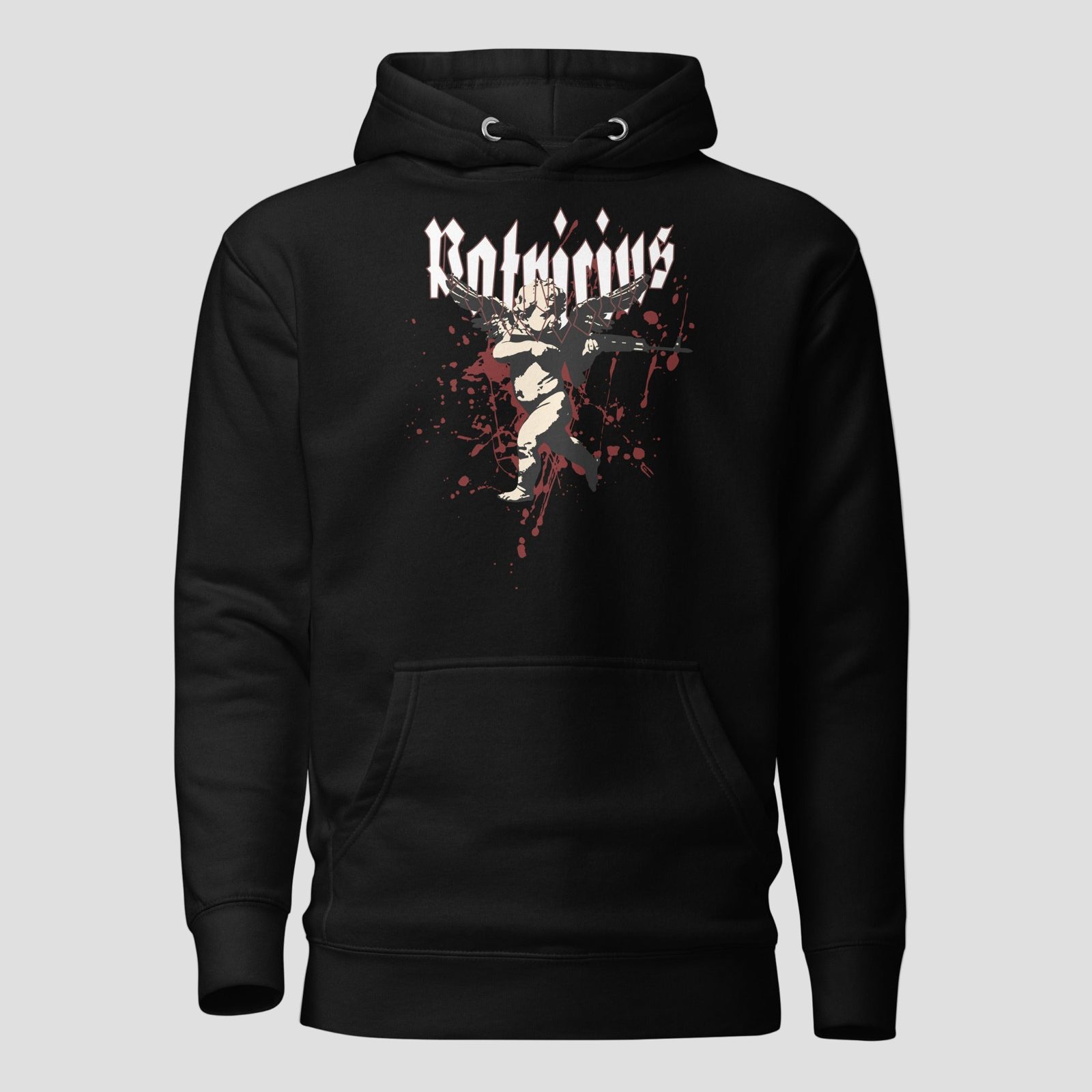 War Cupid Hoodie, Black