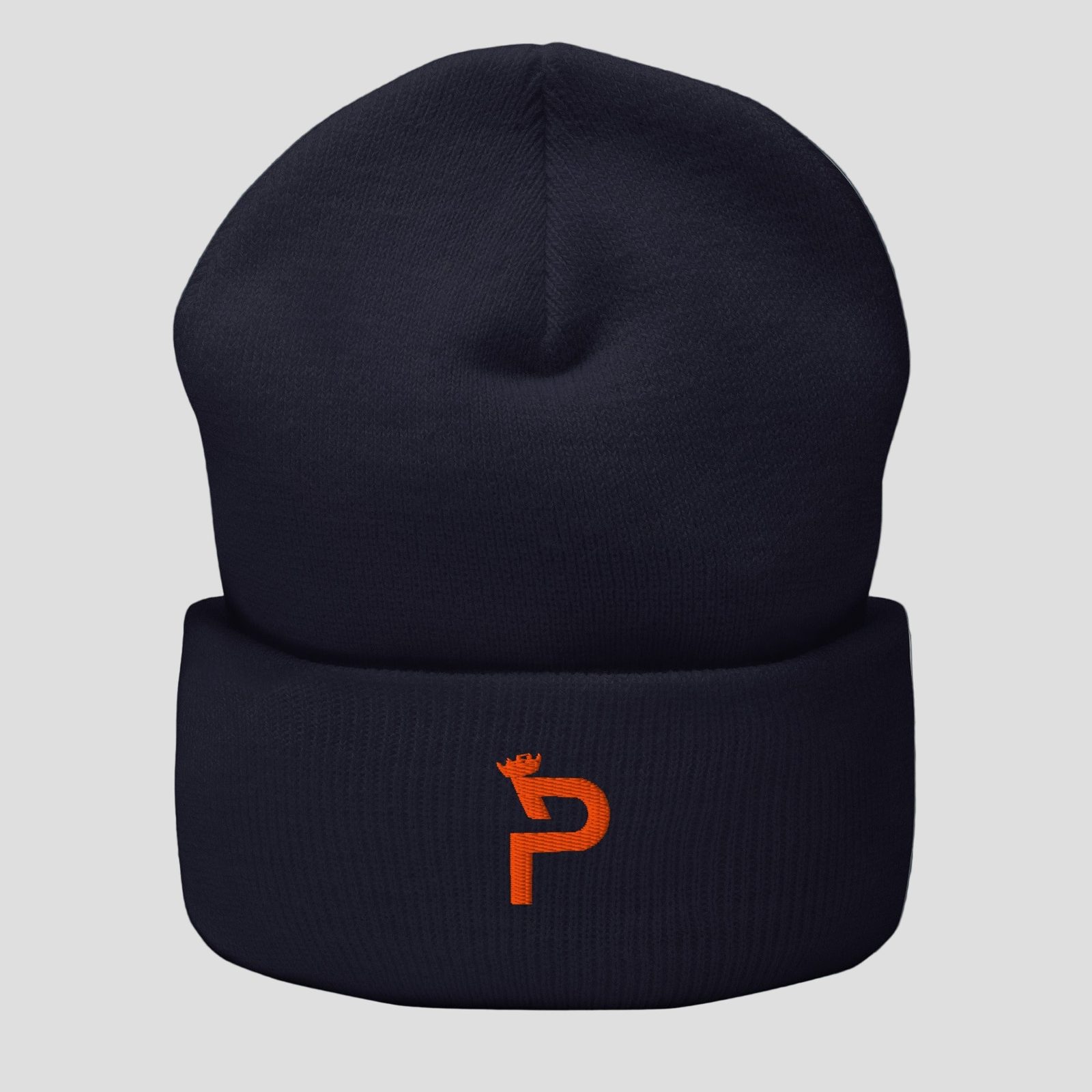 Navy Cuffed Beanie