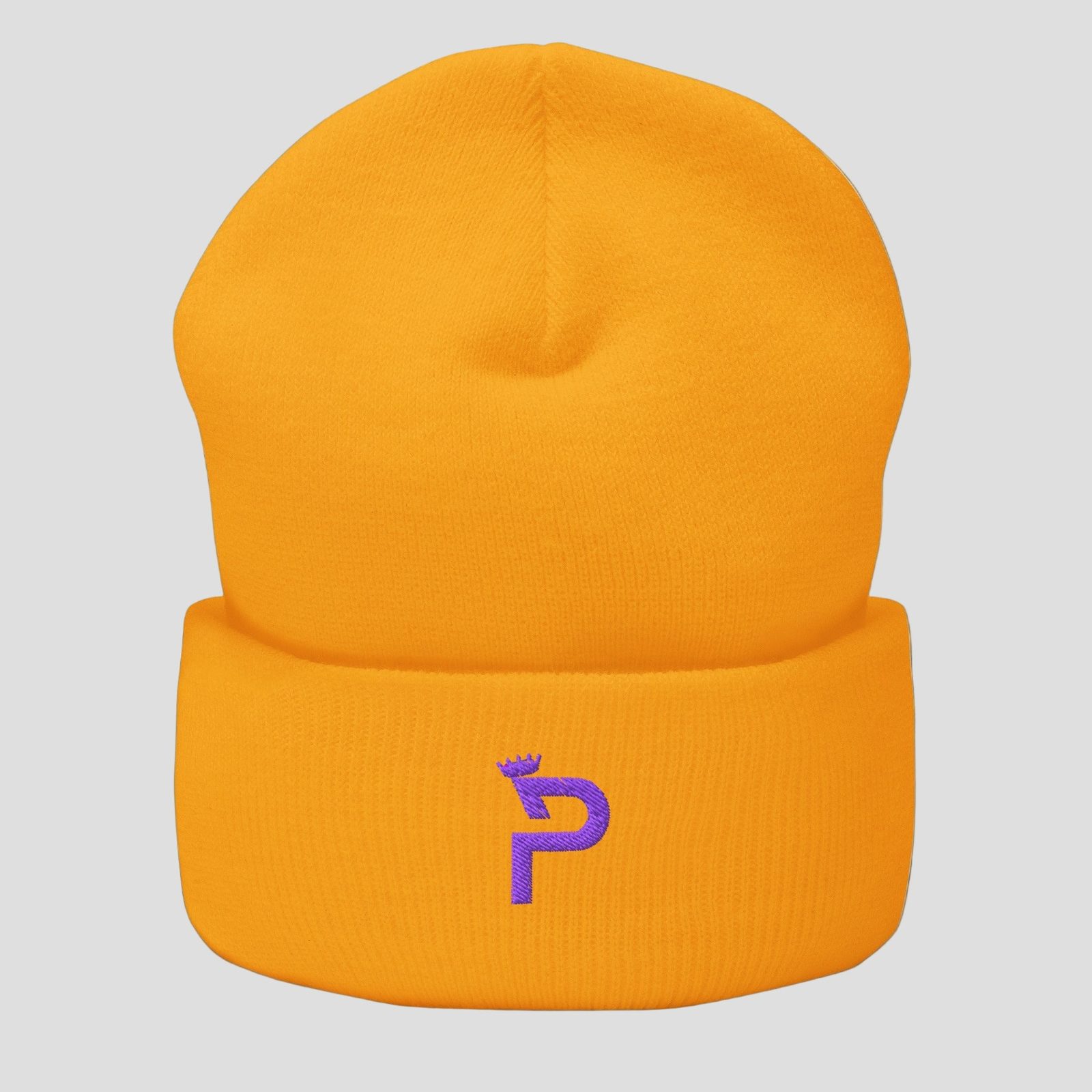 Yellow Cuffed Beanie