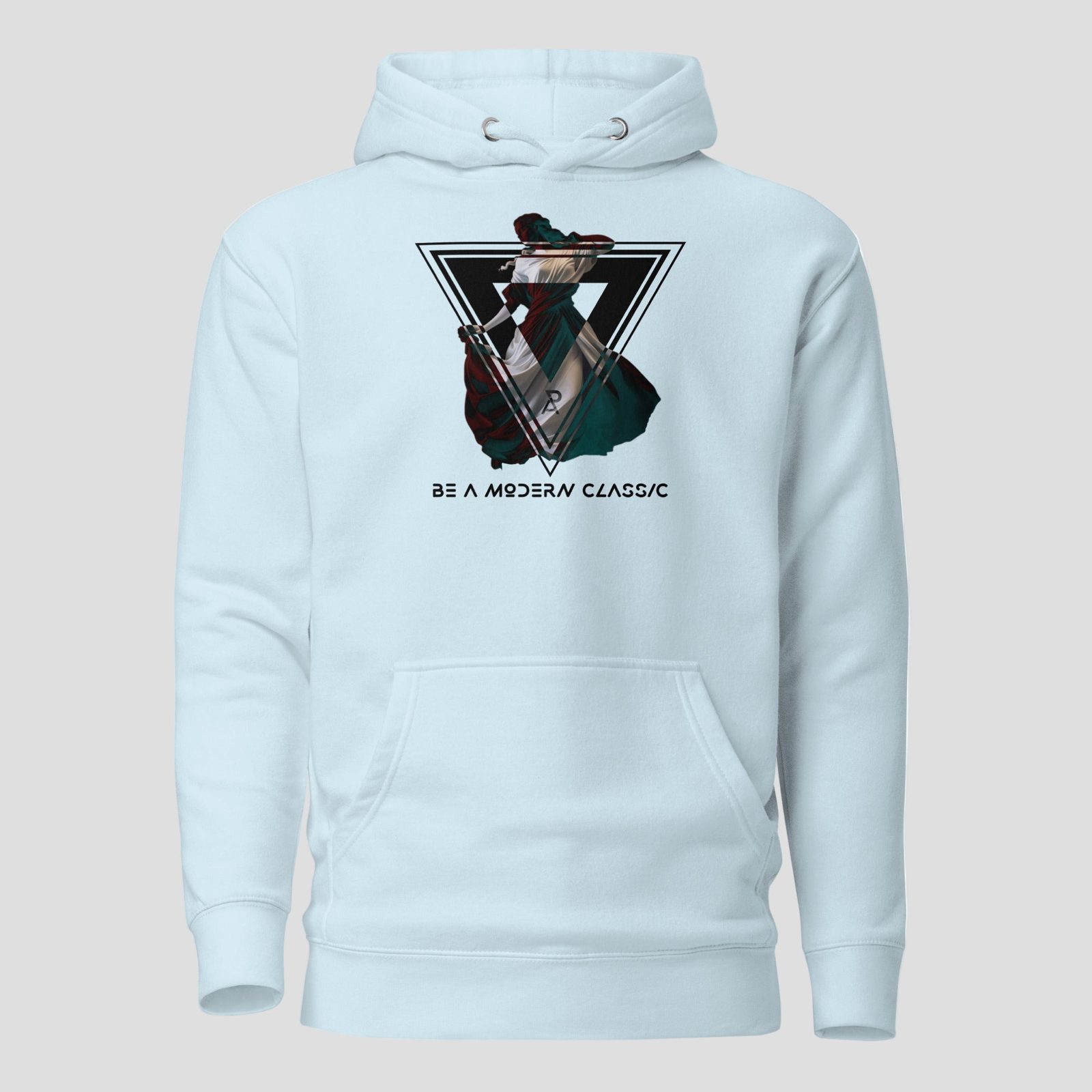 Modern Classic Hoodie, Sky Blue