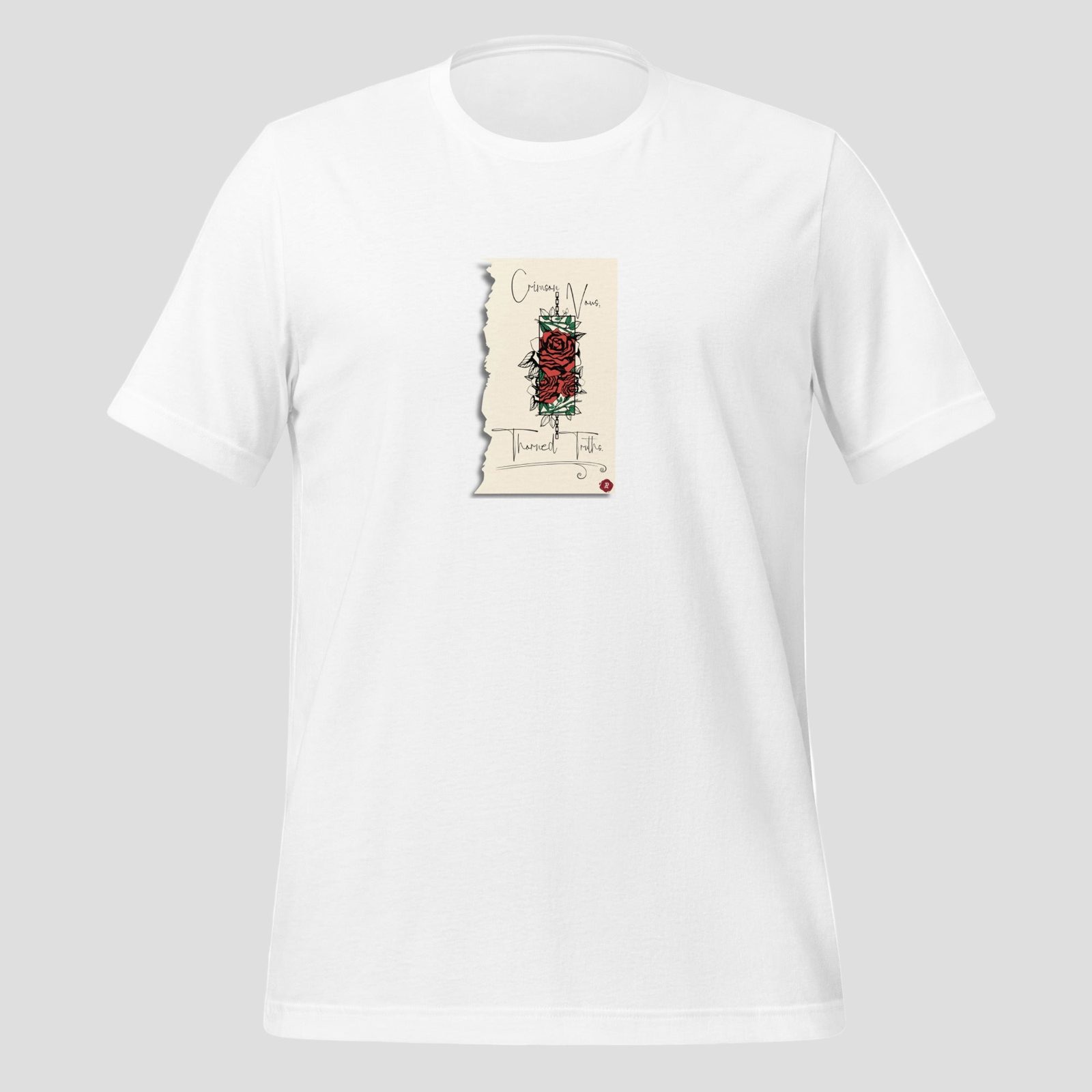 Crimson Thorns T-Shirt, White