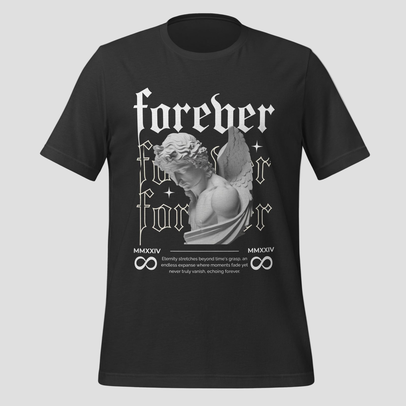 F.O.R.E.V.E.R T-Shirt, Dark Grey