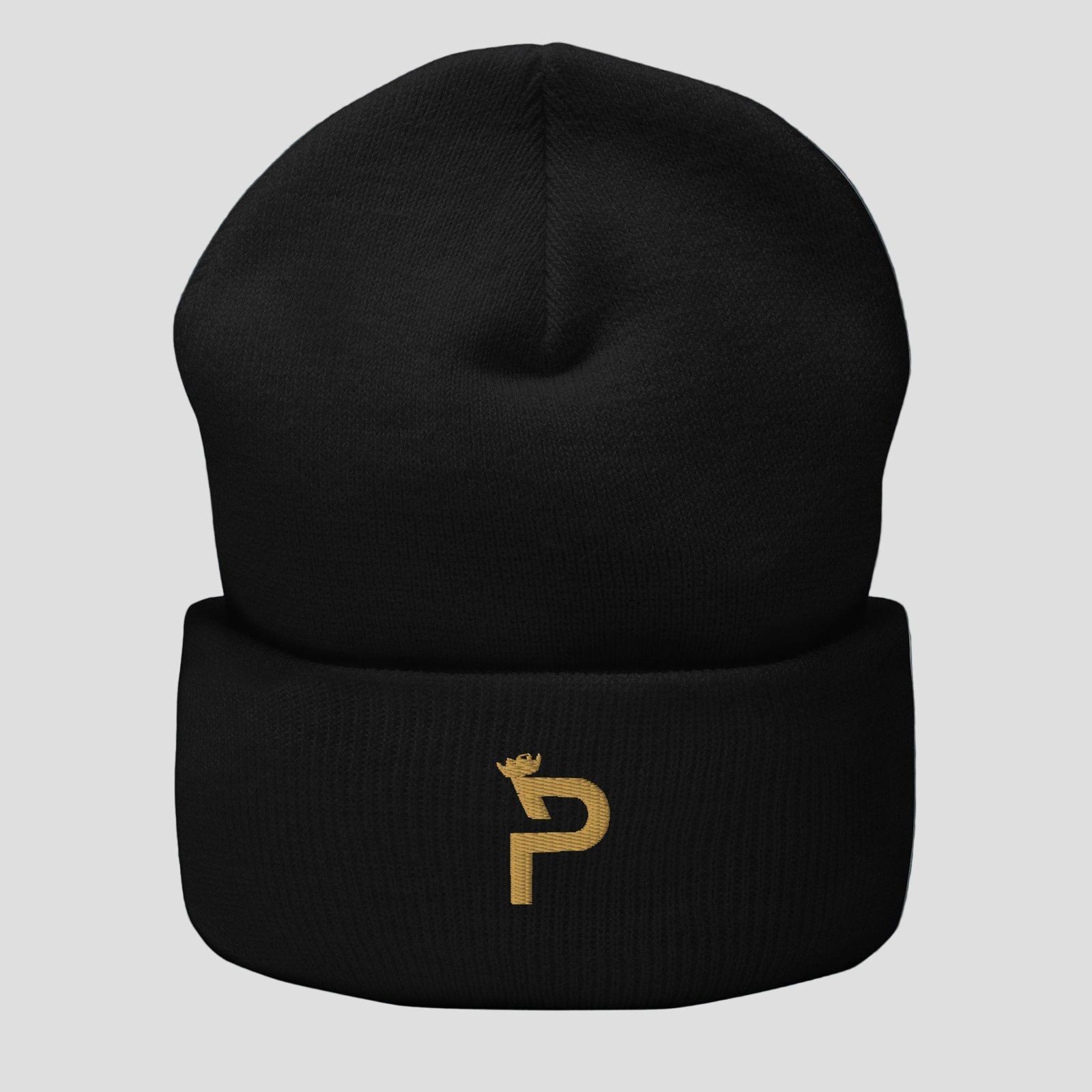 Black Cuffed Beanie