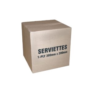 Serviettes 300×200 White 3000 Per Box