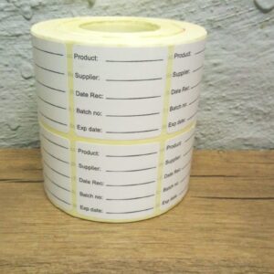 Freezer Labels