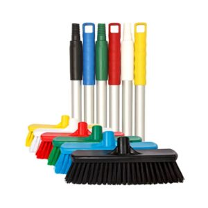 Standard Hygiene Broom Head Green Hard