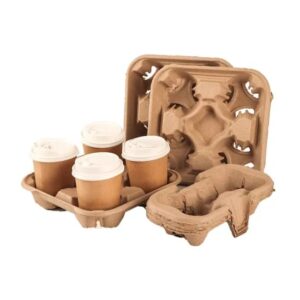Coffee Cup Trays 4 Cup 75s Per Bail
