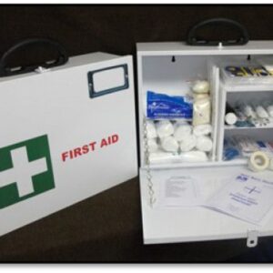 First Aid Box with Contents