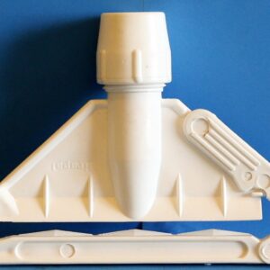 Mop Clip Plastic J-Line White