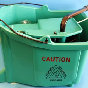 Trolley Bucket With Wringer 36L Green