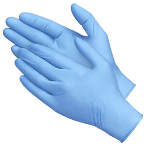 Gloves Disposable Nitrile Large Blue 100s