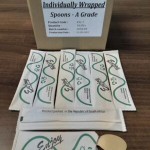 Wooden Spoons Individually Wrapped 150’s A-Grade